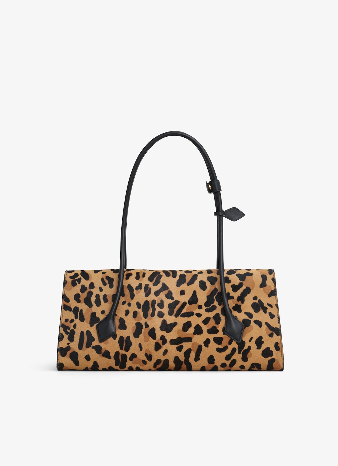 LE TECKEL FLAP TOTE BAG IN LEOPARD HAIRCALF ALAÏA BROWN LE TECKEL FLAP TOTE BAG IN LEOPARD HAIRCALF